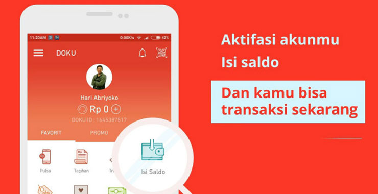 Cara Aktivasi Akun Doku Wallet Premium Terbaru