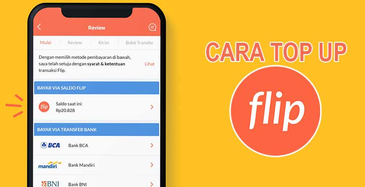 Cara Top Up Flip