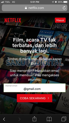 Masukan Email Kalian