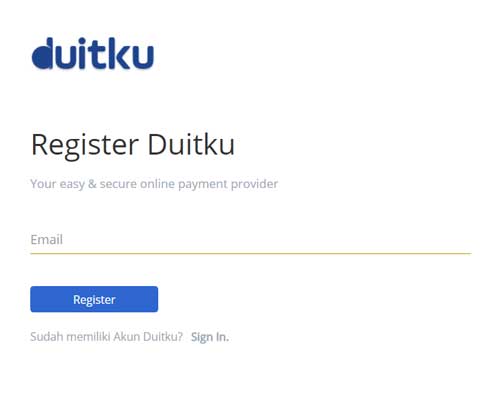 Registrasi Duitku 1