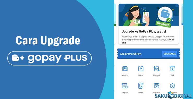 Cara Upgrade GoPay Plus