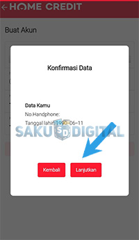 Konfirmasi data