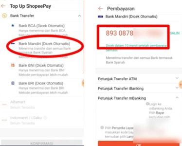 top up ShopeePay lewat GoPay