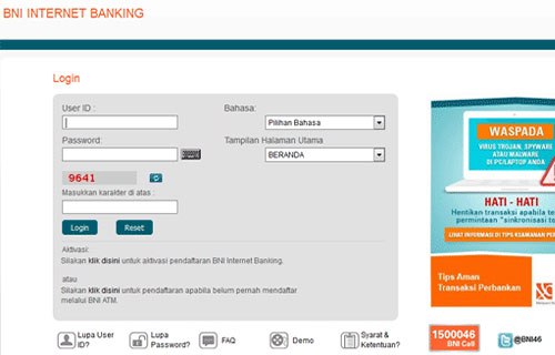 BNI Internet Banking