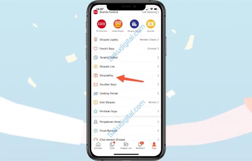 Pilih ShopeePay
