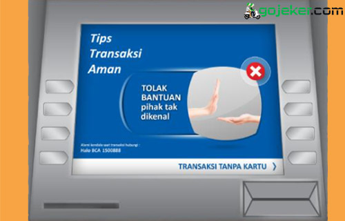 3 Klik Transaksi Tanpa Kartu ATM