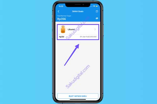 4 Klik Tabungan Dana Goals