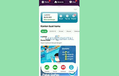 6 Buka Aplikasi Gojek