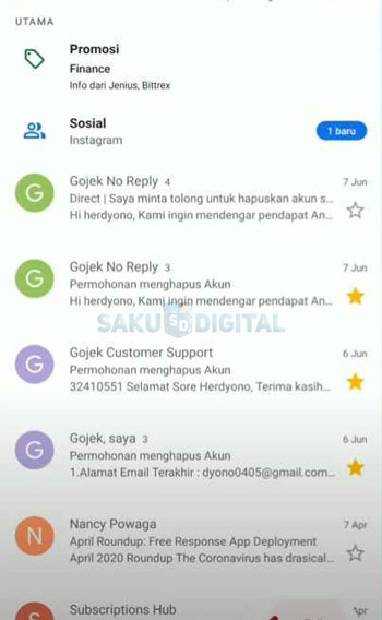 1 Buka Email