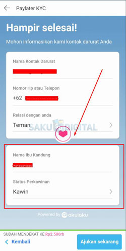 11 Isi Data Ibu Kandung