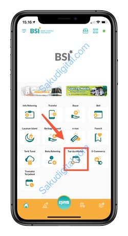 2 Pilih Menu Top Up eWallet 3