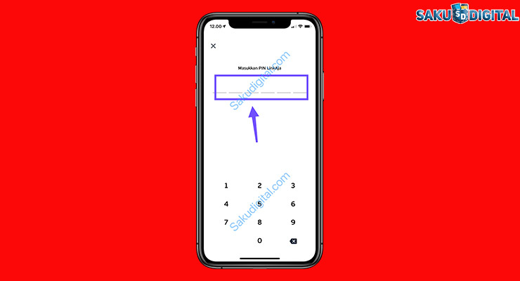 5 Masukkan PIN LinkAja