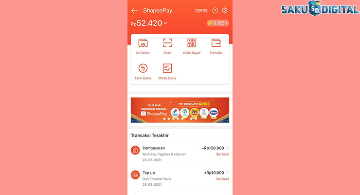 Fitur ShopeePay Plus