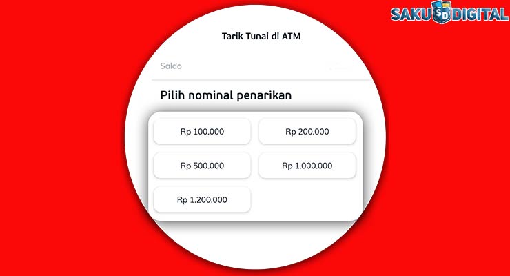 Nominal Tarik Tunai LinkAja Lewat ATM Mandiri