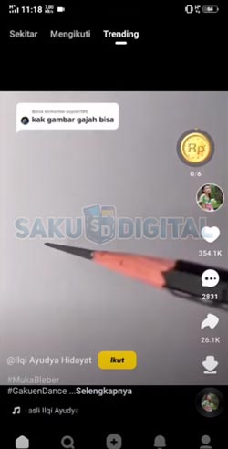 1 Buka Aplikasi Snack Video Cara Menarik Saldo Snack Video ke Dana