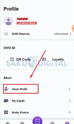 9 Pilih Menu Ubah Profile