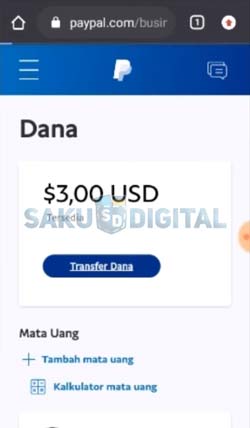 8 Tap Menu Transfer Dana