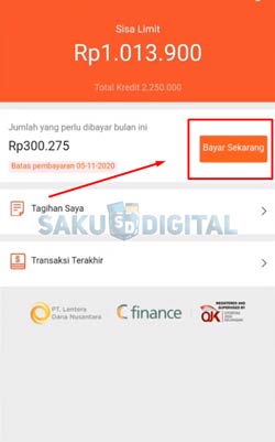 4 Tap Bayar Sekarang