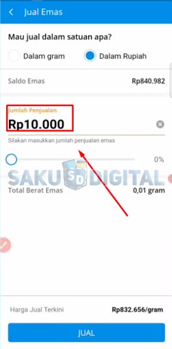 5 Tentukan Nominal Jual eMAS