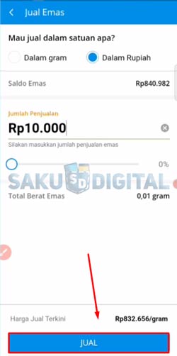 6 Tap Jual