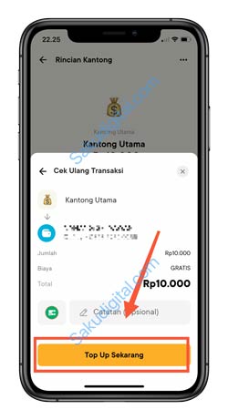 10 Klik Top Up Sekarang