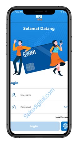 2 Login Akun BRImo