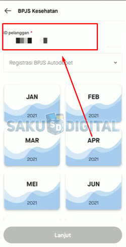 4 Masukkan Nomor VA BPJS Kesehatan 1
