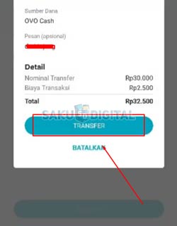 7 Konfirmasi Transfer