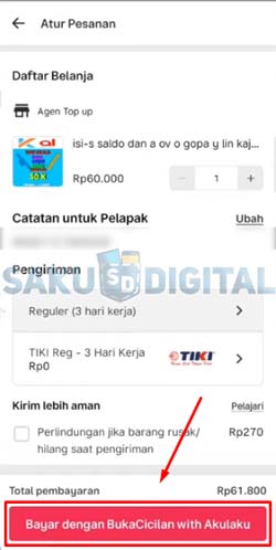 8 Tap Bayar dengan Buka Cicilan With Akulaku