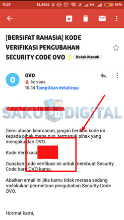 3 Buka Email Terdaftar