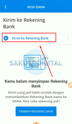 3 Klik Tambah Ke Rekening Bank