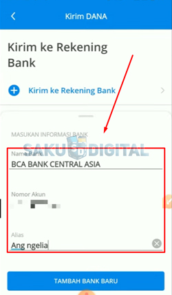 4 Lengkapi Informasi Bank