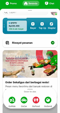 8 Buka Aplikasi Gojek