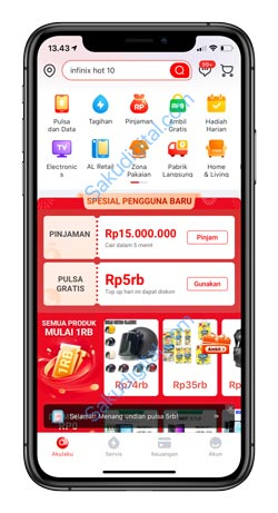 1 Cara Bayar Akulaku Lewat Livin By Mandiri