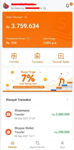 1 Buka Aplikasi SeaBank