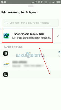 12 Tap Transfer Instan Ke Rekening Baru