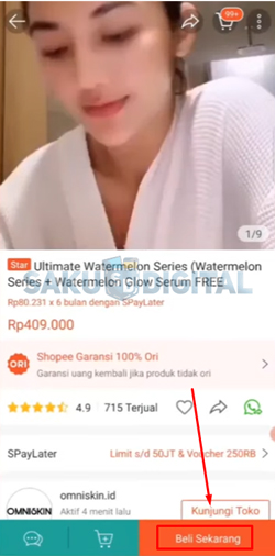 3 Klik Beli Sekarang