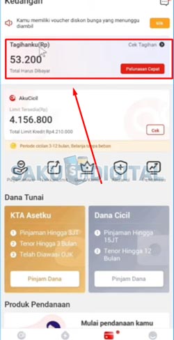 3 Tap Cek Tagihan
