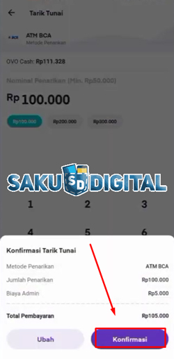 4 Konfirmasi Penarikan