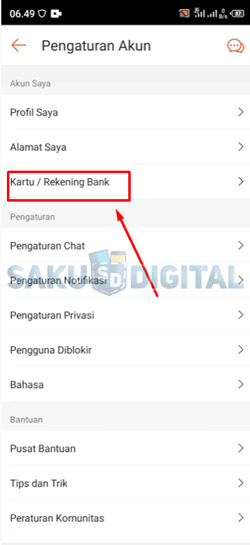 4 Tap Kartu Rekening Bank