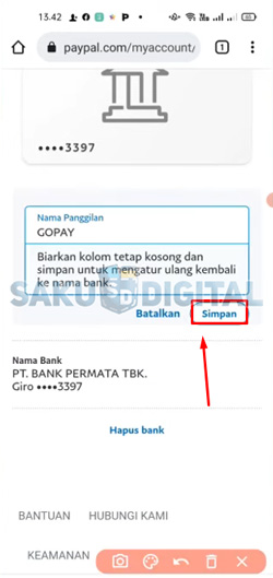 7 Klik Simpan