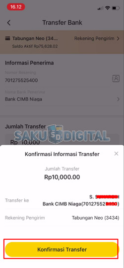 9Cara Transfer NeoBank Ke CIMB Niaga Berhasil