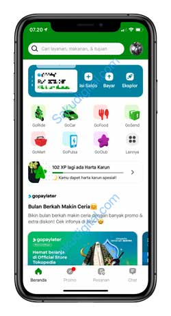 1 Buka Aplikasi Gojek 1