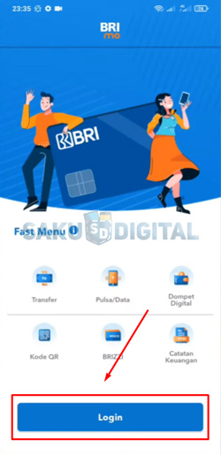 2 Login Akun BRImo