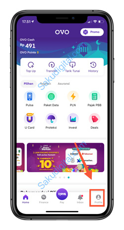 3 Pilih Menu Profil