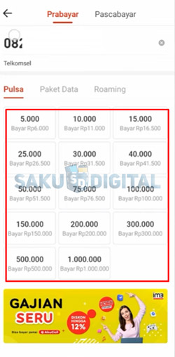 4 Tentukan Nominal Pembelian