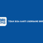 Tidak Bisa Ganti Username BRImo