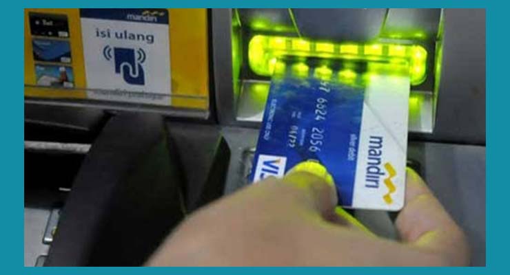 Masukkan Kartu Debit Mandiri