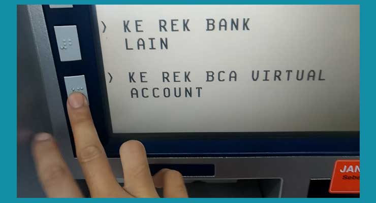 Pilih ke Rek BCA Virtual Account