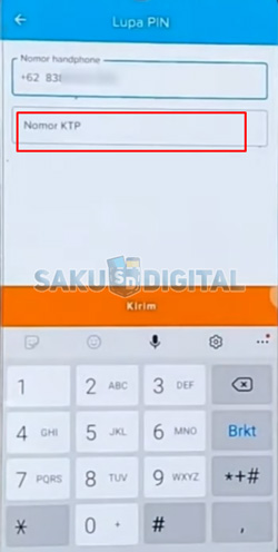 5 Masukkan Nomor KTP